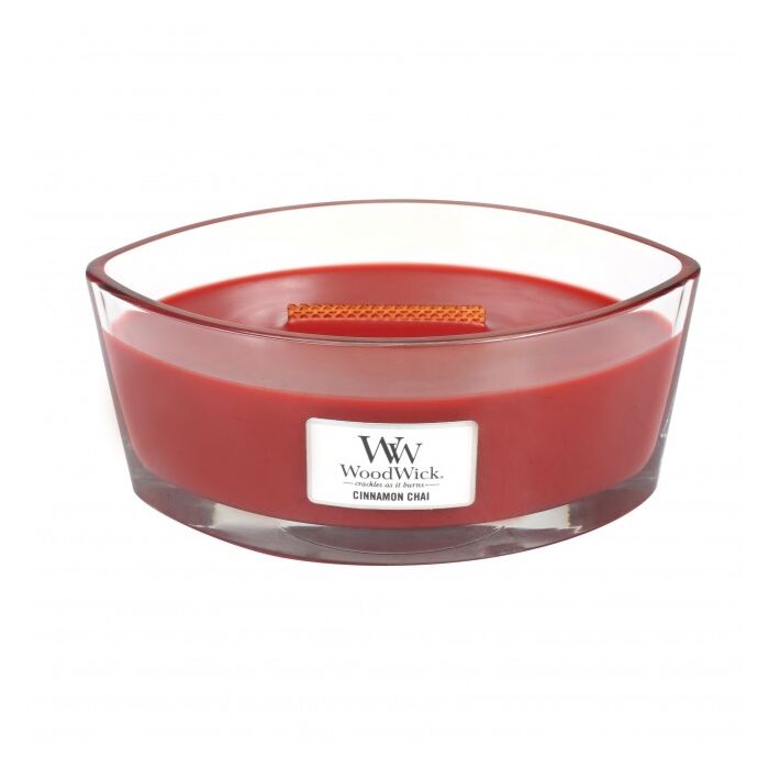 WoodWick® HearthWick Candle - Cinnamon Chai-1